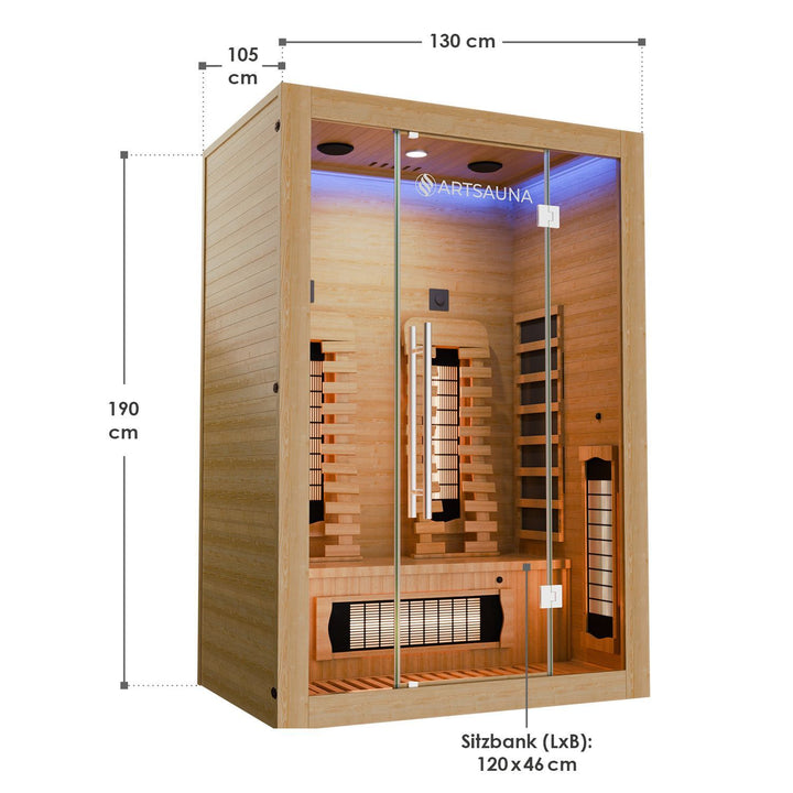 Infraroodcabine Kiruna 130 Premium