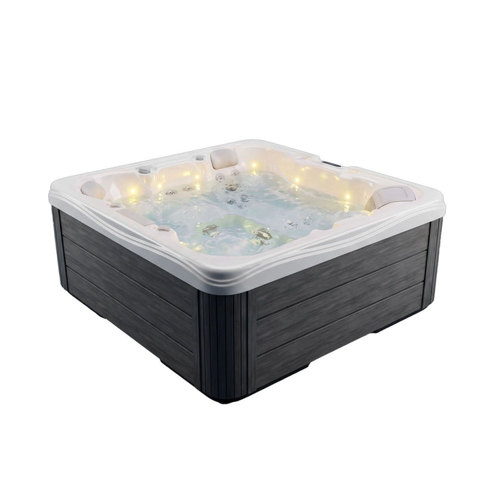 Buitenwhirlpool Oasis Max 5 personen | 34 massagejets | LED en waterval