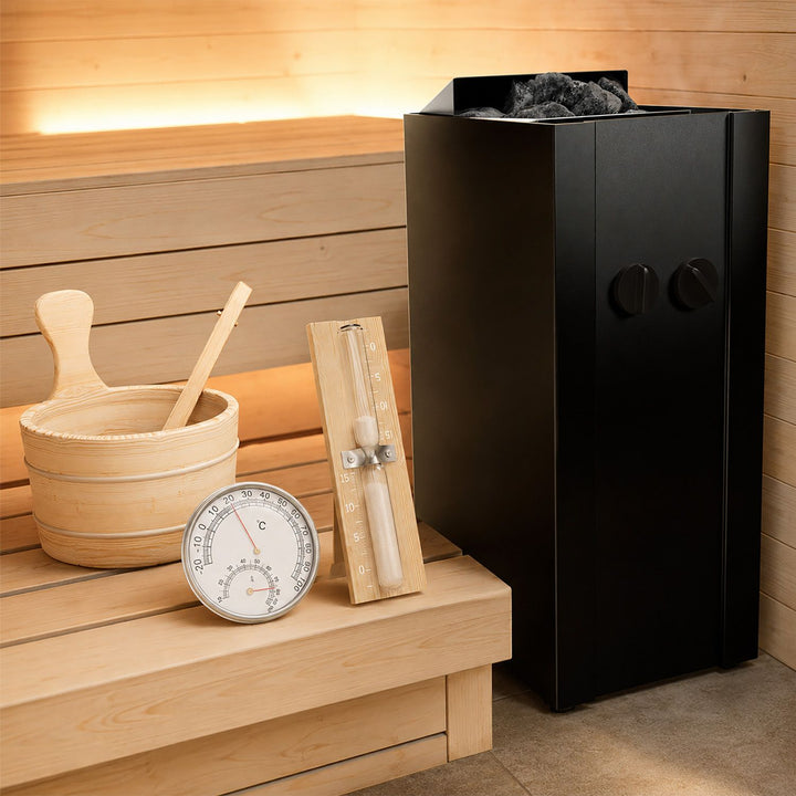 Indoor sauna Vantaa 120 - salt stone