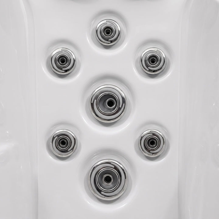 Buitenwhirlpool Oasis Max 5 personen | 34 massagejets | LED en waterval