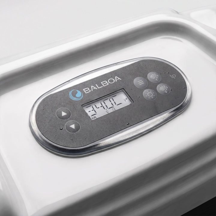 Buitenwhirlpool Oasis Max 5 personen met trap | 34 jets | LED en waterval