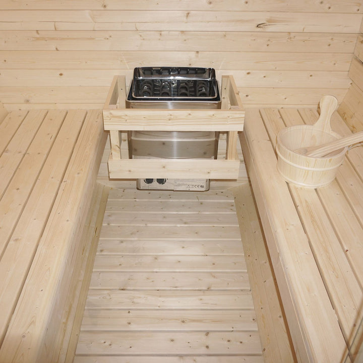 Barrel sauna square Nolvik L