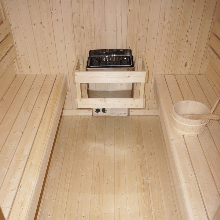 Barrelsauna vierkant Nolvik XL