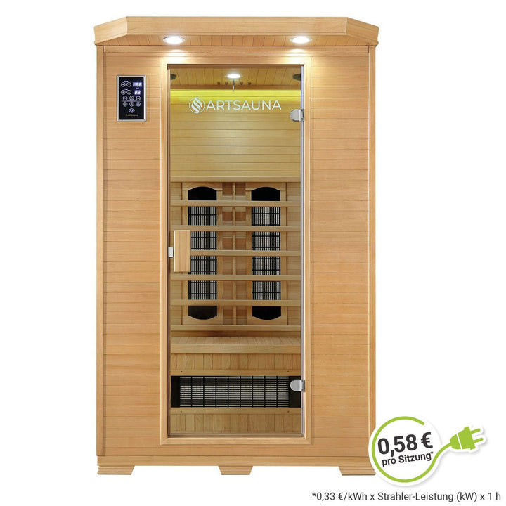 Oslo infraroodcabine met keramische verwarming