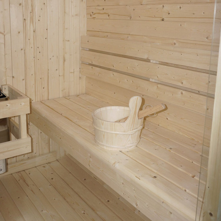 Barrel sauna square Nolvik L