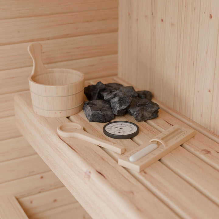 Kubusbarrelsauna Fjora M
