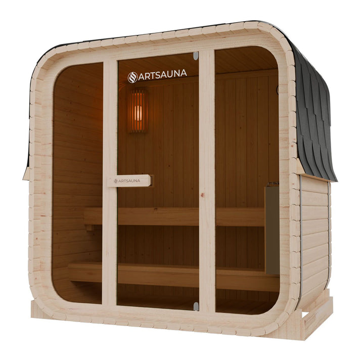 Kubusbarrelsauna Fjora M